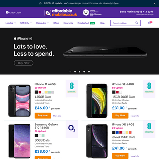 Best Mobile Phone Deals - Cheap Pay Monthly Offers - AffordableMobiles.co.uk