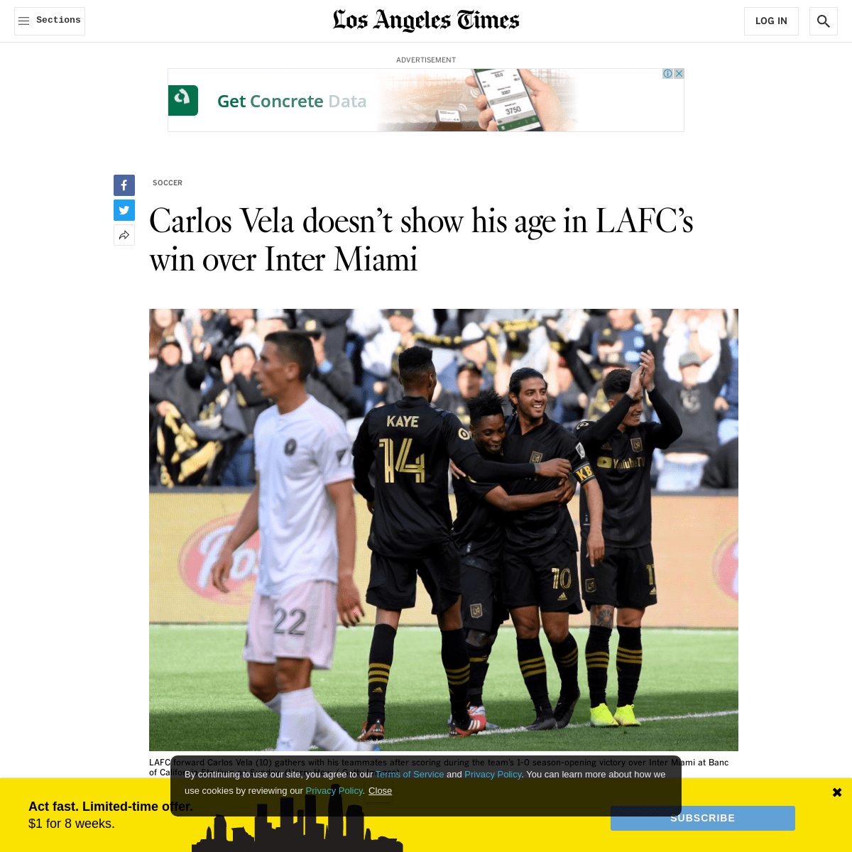 A complete backup of www.latimes.com/sports/soccer/story/2020-03-01/carlos-vela-picks-up-where-he-left-off-in-lafcs-win-over-int