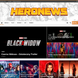 HeroNews.pl - Wszystko o Superbohaterach