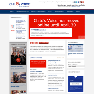 A complete backup of childsvoice.org