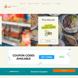 A complete backup of grocerycouponnetwork.com