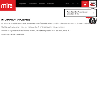 A complete backup of mira.ca