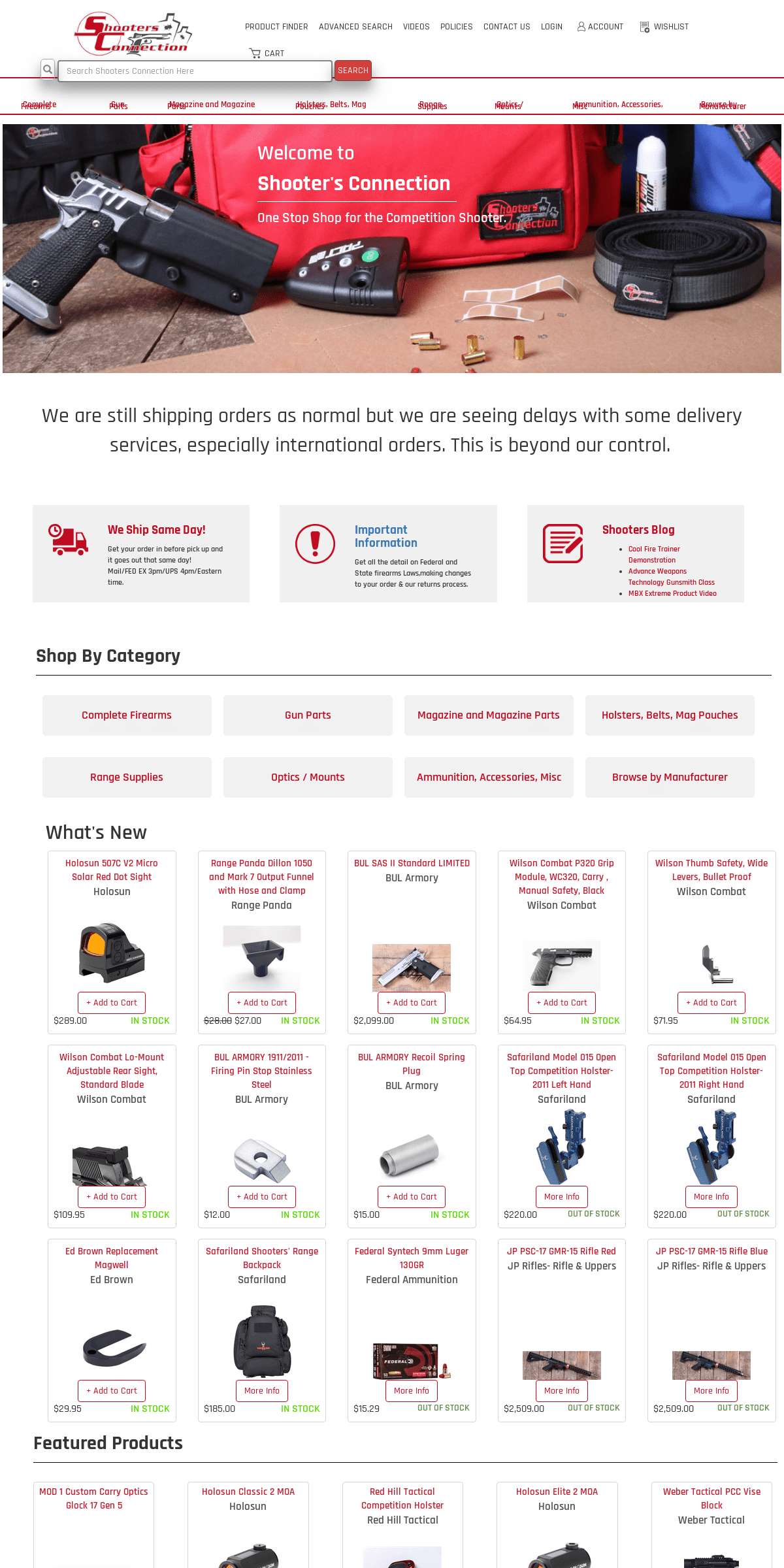 A complete backup of shootersconnectionstore.com