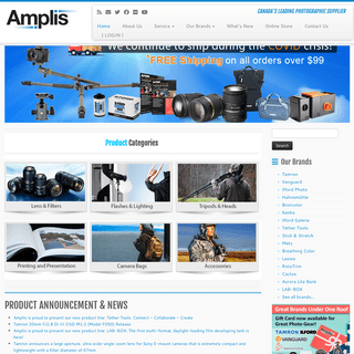 Amplis Foto - Canada's Leading Photographic Supplier
