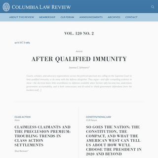 Columbia Law Review -