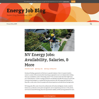 A complete backup of energyjobblog.com