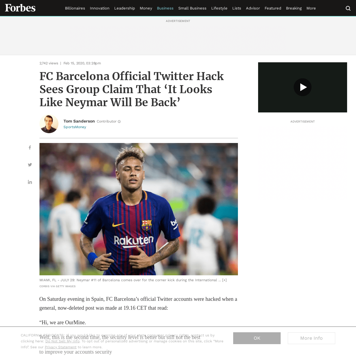 A complete backup of www.forbes.com/sites/tomsanderson/2020/02/15/fc-barcelona-official-twitter-hack-sees-group-claim-that-it-lo