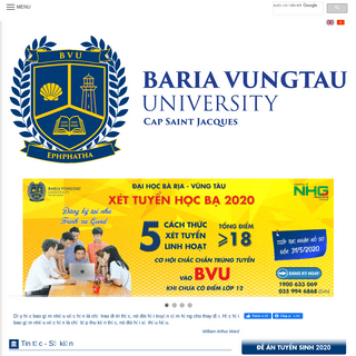 A complete backup of bvu.edu.vn
