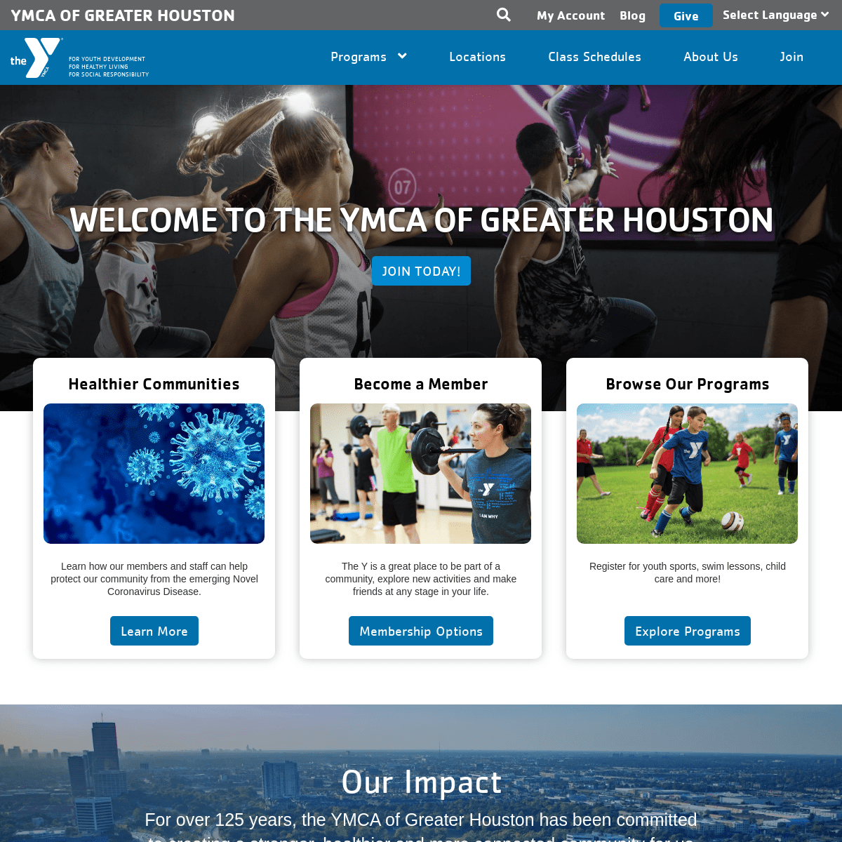 A complete backup of ymcahouston.org
