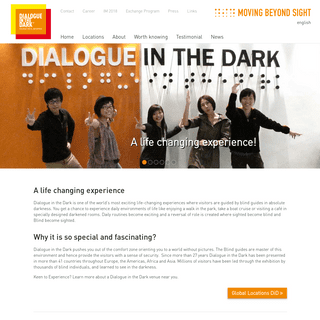 Welcome to Dialogue in the Dark