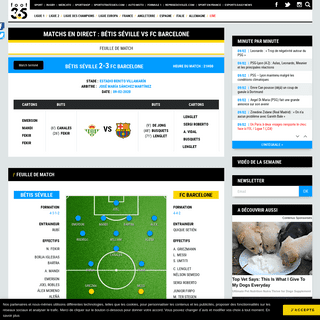 A complete backup of www.football365.fr/direct-foot/49793/165068/betis-seville-fc-barcelone.shtml