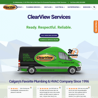 A complete backup of clearviewplumbing.ca