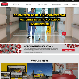 Rubbermaid Commercial Products - Official Website