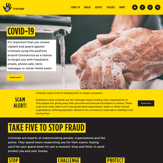 A complete backup of takefive-stopfraud.org.uk
