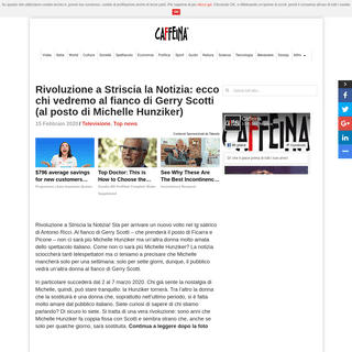 A complete backup of www.caffeinamagazine.it/televisione/415328-striscia-la-notizia-francesca-manzini-novita/