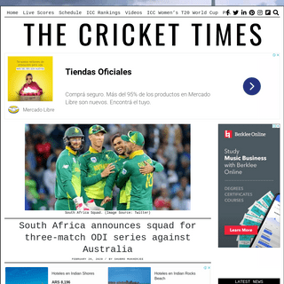 A complete backup of crickettimes.com/2020/02/south-africa-announce-squad-for-three-match-odi-series-against-australia/