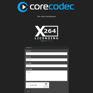 A complete backup of corecodec.com