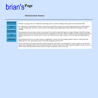 A complete backup of brianspage.com
