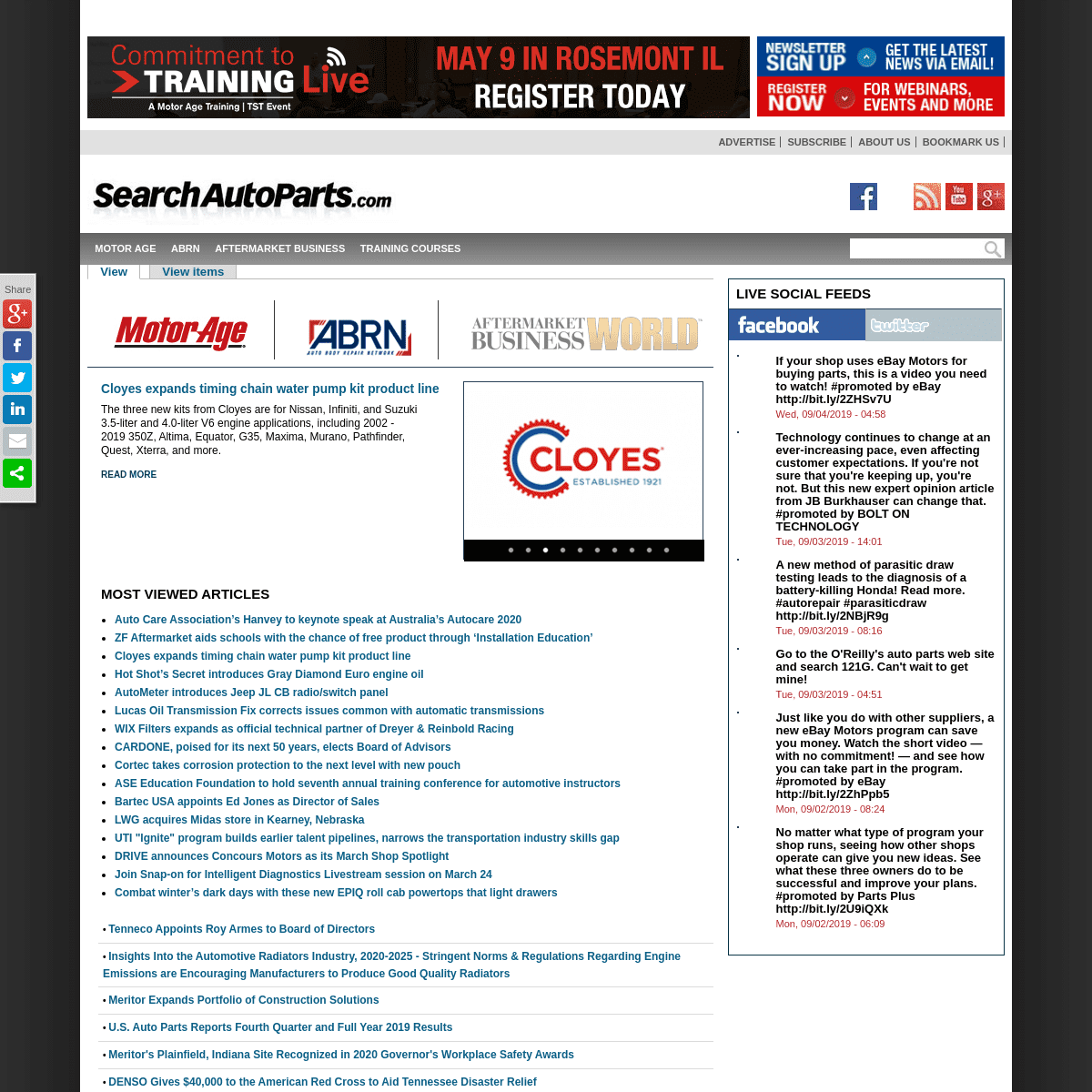 A complete backup of searchautoparts.com