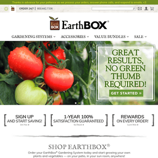 A complete backup of earthbox.com