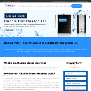 Alkaline Water Machine, Alkaline Water Ionizer, Alkaline Water Purifier