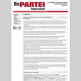 A complete backup of die-partei.de