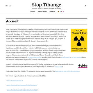 A complete backup of stop-tihange.org