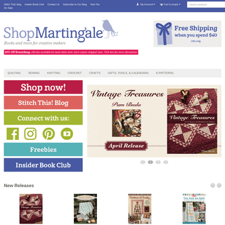 A complete backup of shopmartingale.com