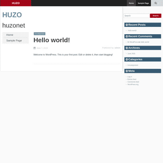 A complete backup of huzo.net