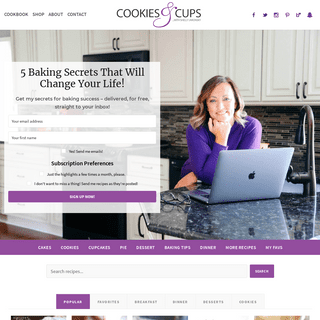 A complete backup of cookiesandcups.com