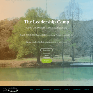 A complete backup of theleadershipcamp.org