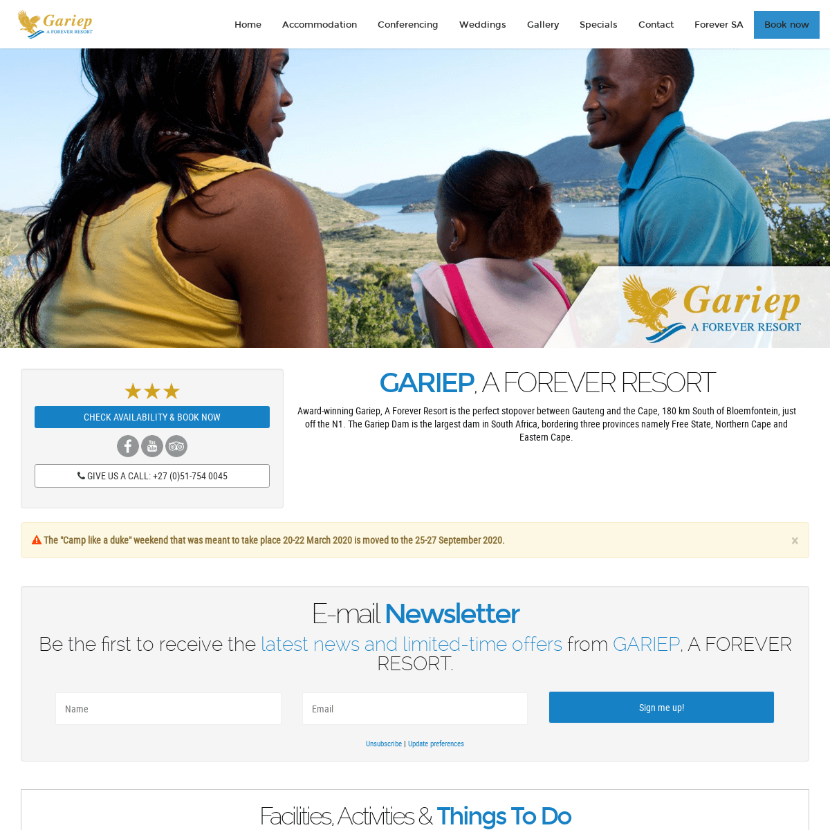 A complete backup of forevergariep.co.za