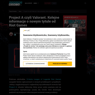 A complete backup of esportmania.pl/inne/project-a-czyli-valorant-data-premiery-nowe-informacje-trailer/5sw2pff