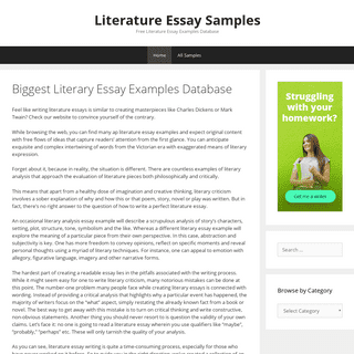 A complete backup of literatureessaysamples.com