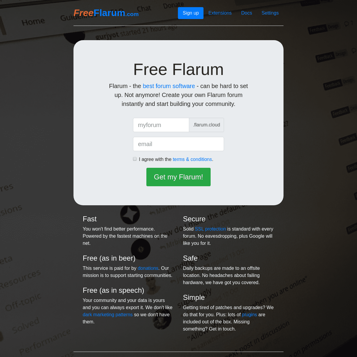 A complete backup of freeflarum.com