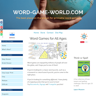 A complete backup of word-game-world.com