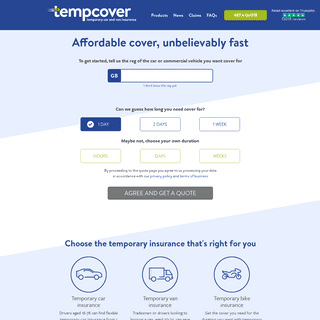 A complete backup of tempcover.com