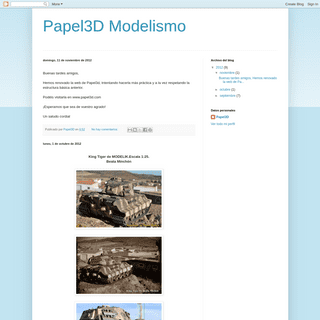 A complete backup of papel3dmodelismo.blogspot.com