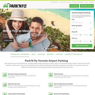 A complete backup of parknfly.ca