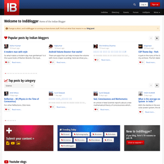 A complete backup of indiblogger.in
