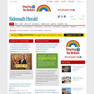 A complete backup of sidmouthherald.co.uk