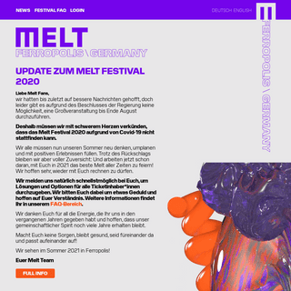 A complete backup of meltfestival.de