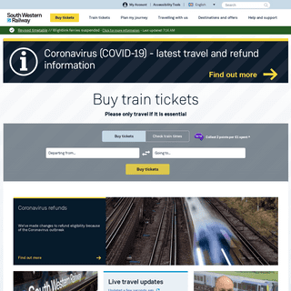 A complete backup of southwesternrailway.com