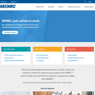 MEMIC - Specialists in Workers' Compensation Insurance