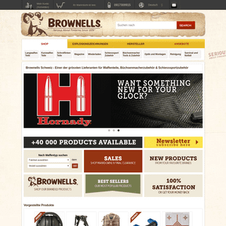A complete backup of brownells.ch