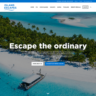Holiday Packages - Deals - Luxury Escapes - Island Escapes
