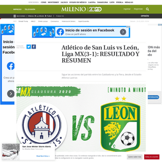 A complete backup of www.milenio.com/deportes/futbol/atletico-san-luis-vs-leon-vivo-directo-jornada-6-liga-mx