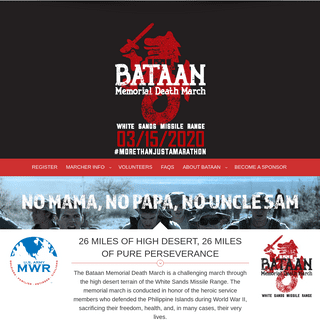 A complete backup of bataanmarch.com