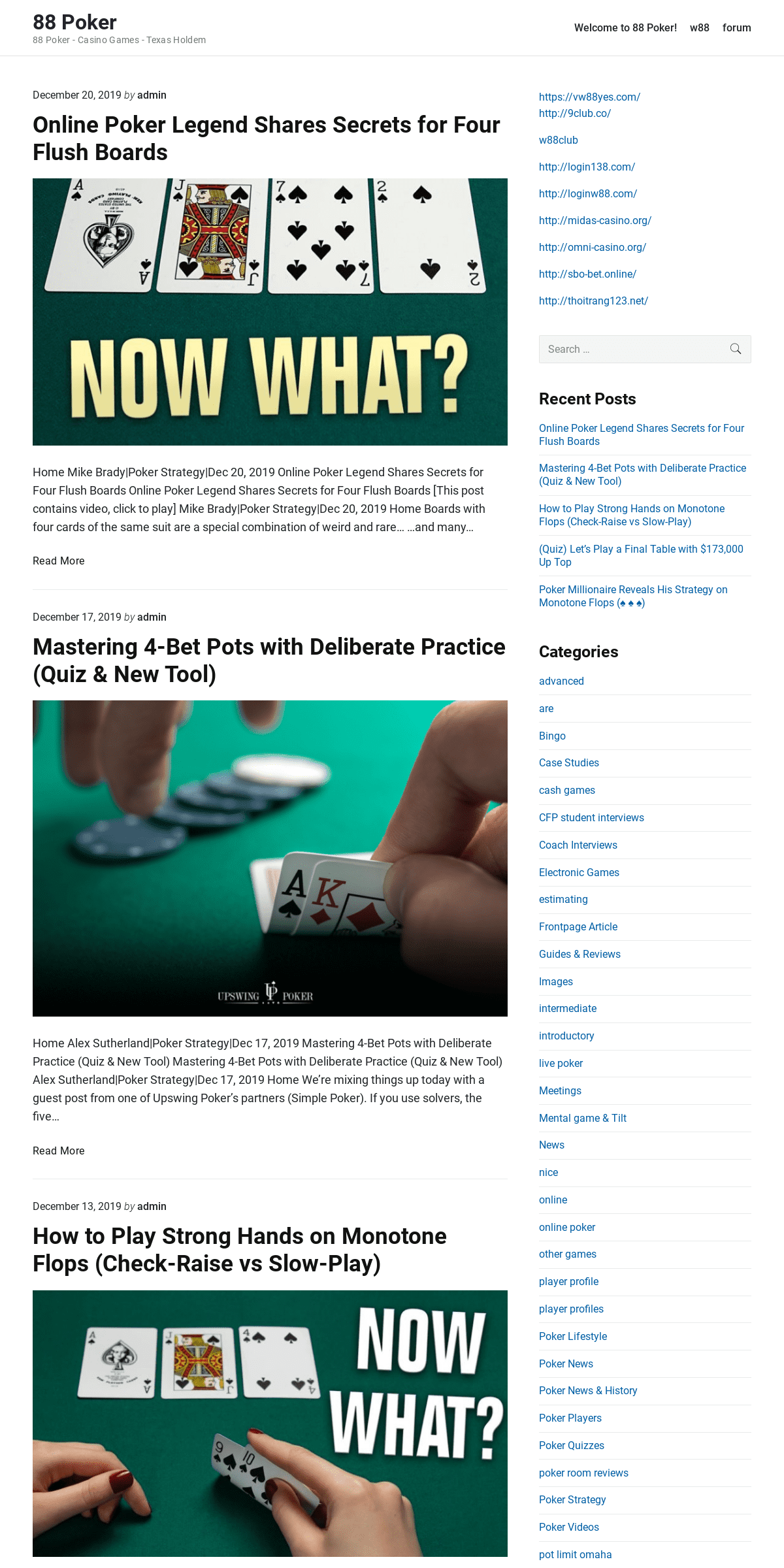 A complete backup of 88poker.co