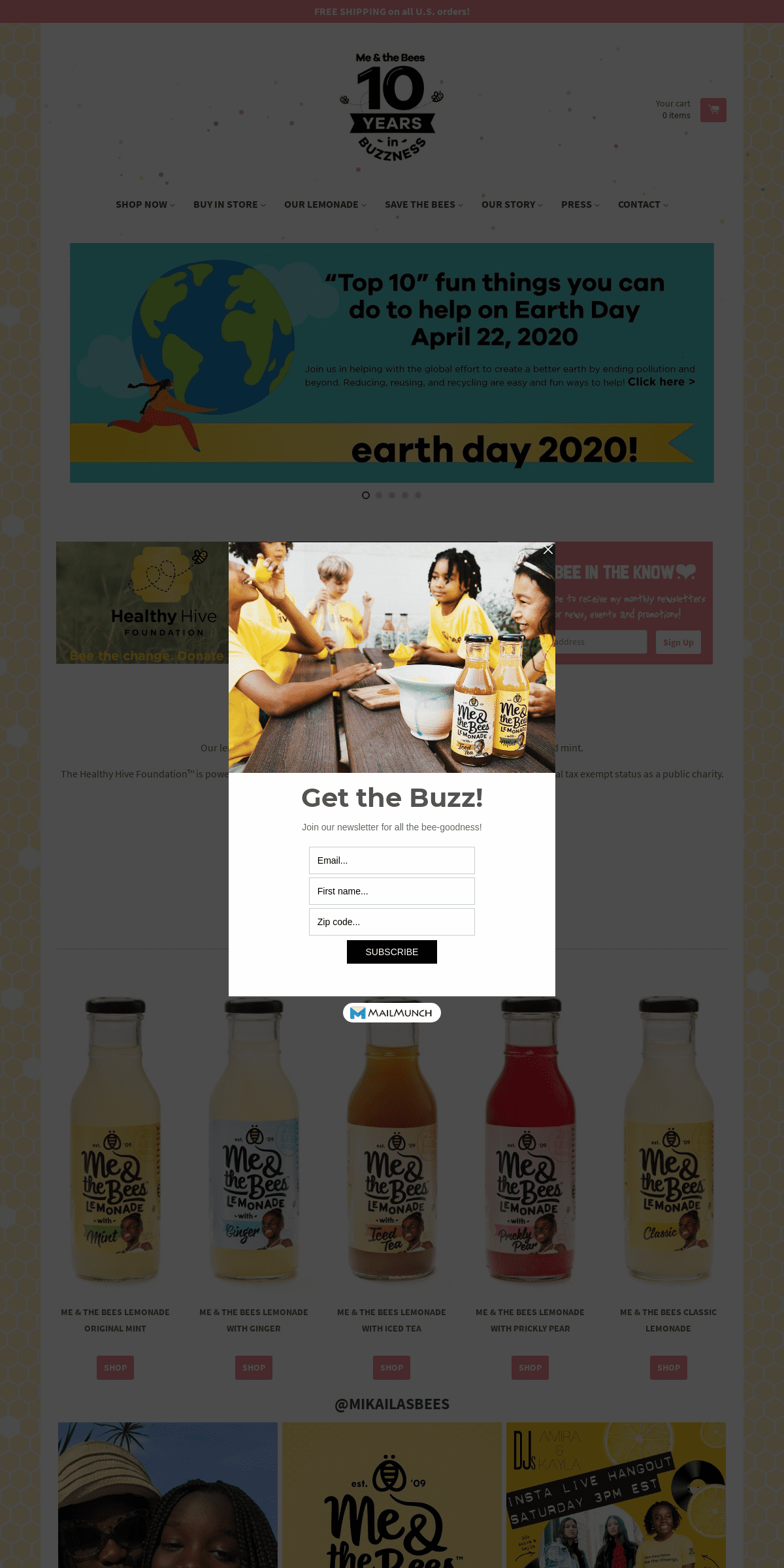 A complete backup of meandthebees.com